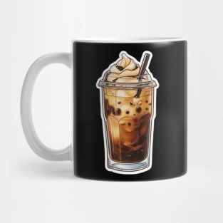 Ice Coffee Cafe Vintage Since Established Cafeteria Mug